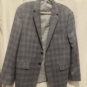 Todd Snyder Charcoal Plaid Blazer
